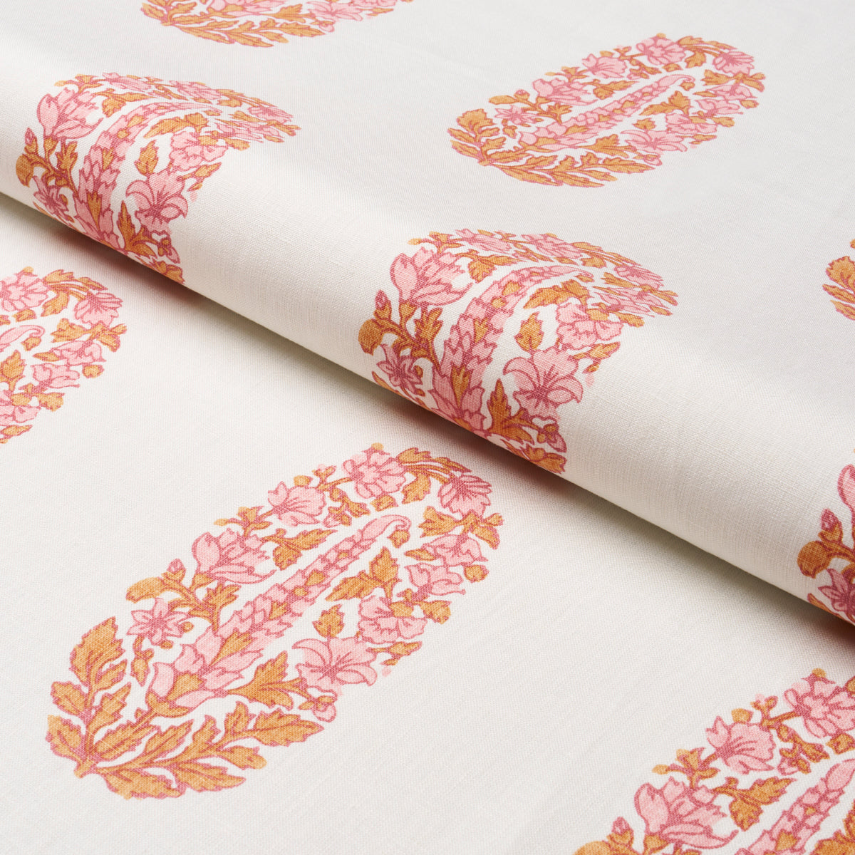 ASKANDRA-FLOWER-TANGERINE-SCHUMACHER-181362 - Schumacher Tela