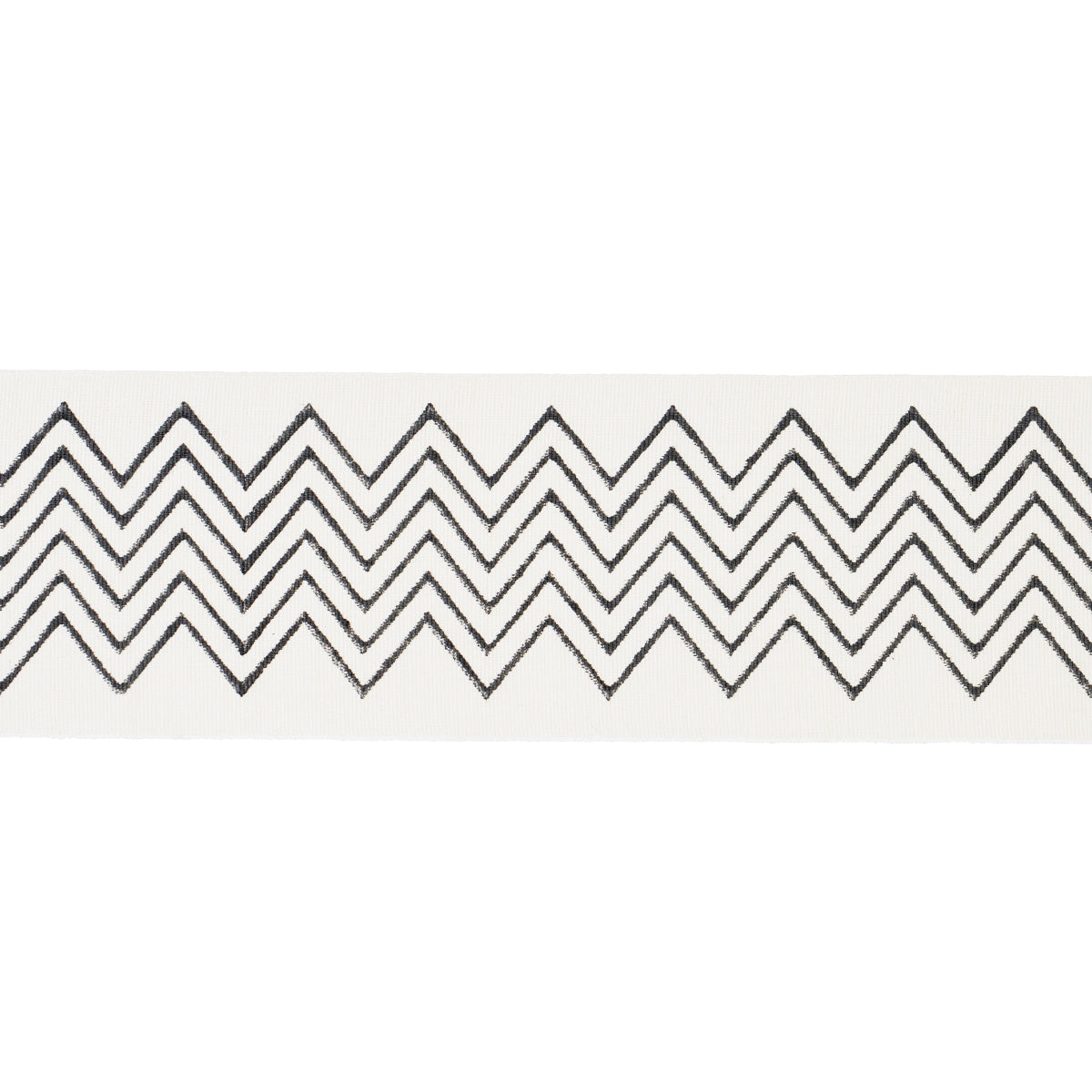 LEORA-HAND-BLOCKED-TAPE-NARROW-CHARCOAL-SCHUMACHER-181381 - Schumacher Trim