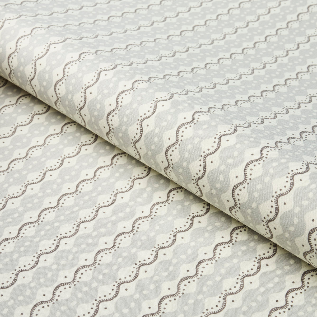 Centipede Stripe - Pumice - Schumacher 181441 Fabric - Schumacher Fabric