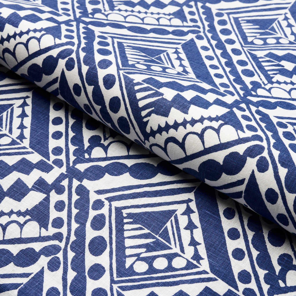 TOPSY-TURVY-NAVY-SCHUMACHER-181492 - Schumacher Fabric