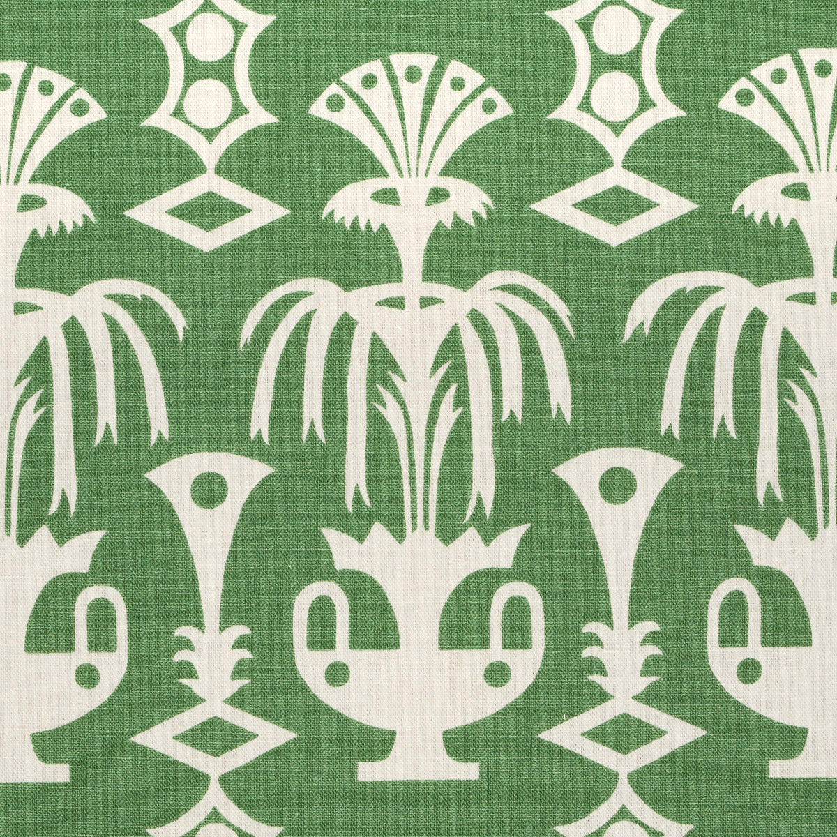 Fountain Grass - Green - Schumacher 181500 Fabric - Schumacher Fabric