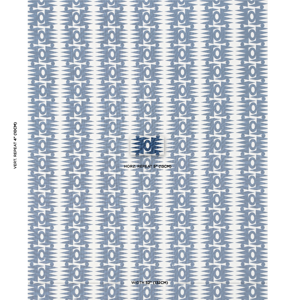 RA-NAVY-SCHUMACHER-181520 - Schumacher Fabric
