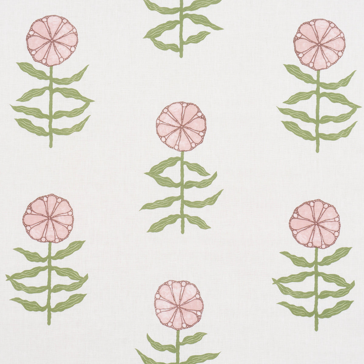 Pretty Petals - Blush - Schumacher 181660 Fabric - Schumacher Fabric