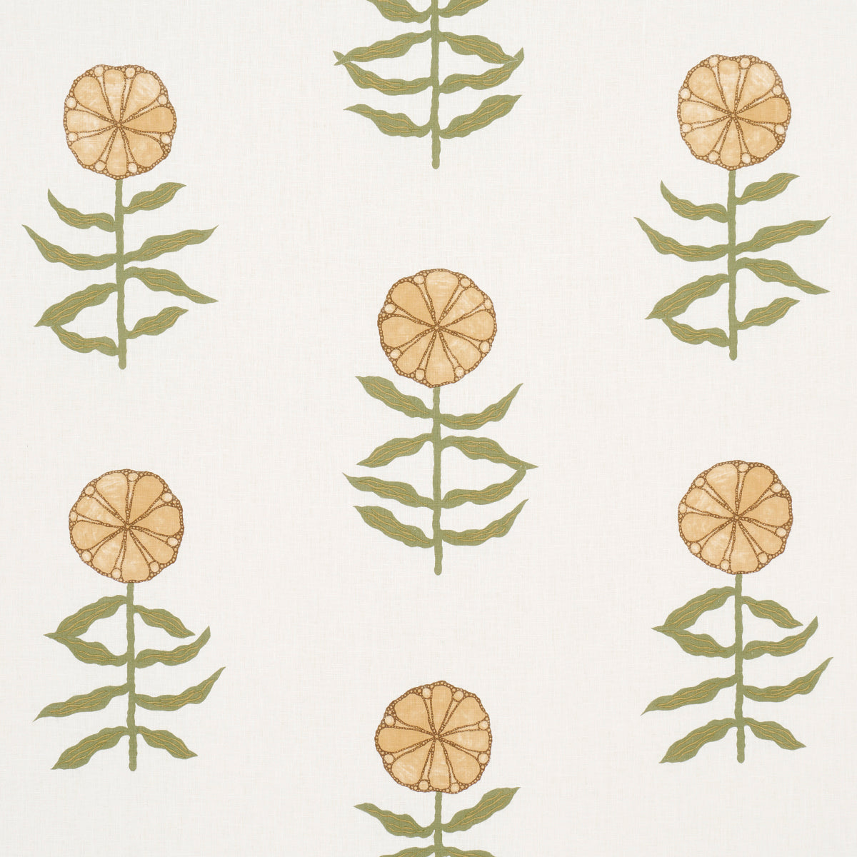 PRETTY-PETALS-SOFT-YELLOW-SCHUMACHER-181662 - Schumacher Tela