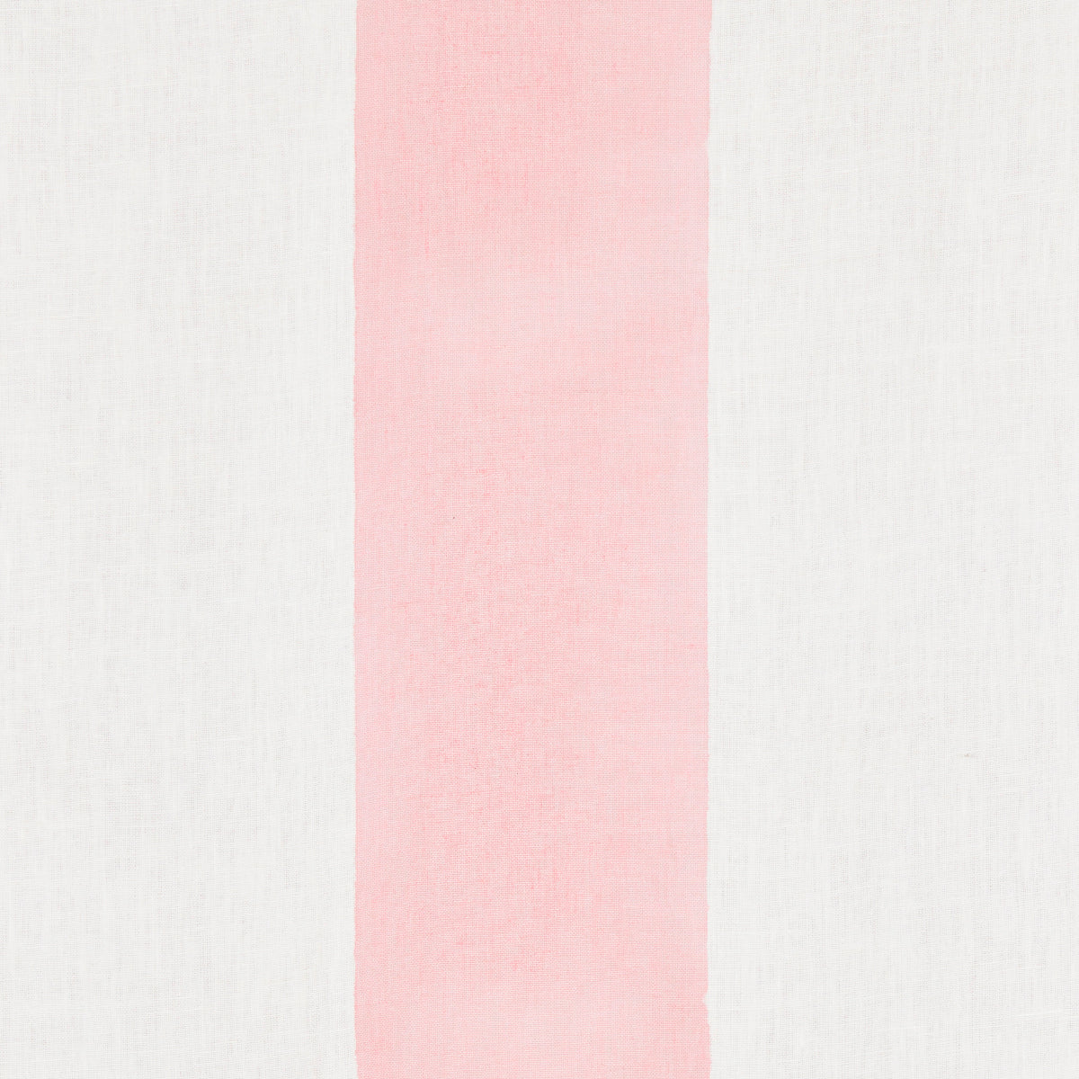 Wide Hand Block Stripe - Pink - Schumacher 181811 Fabric - Schumacher Fabric