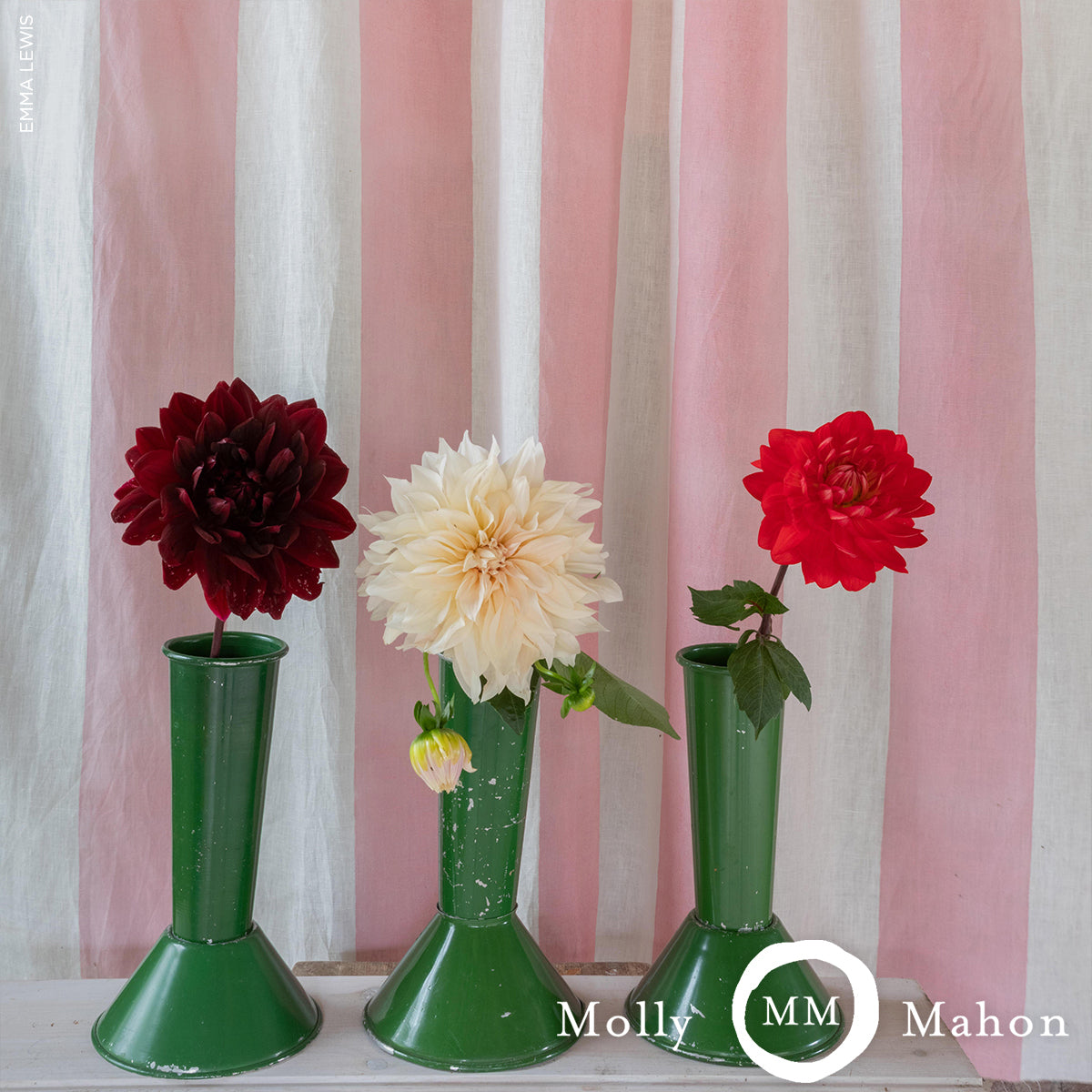 WIDE-HAND-BLOCK-STRIPE-PINK-SCHUMACHER-181811 - Schumacher Fabric