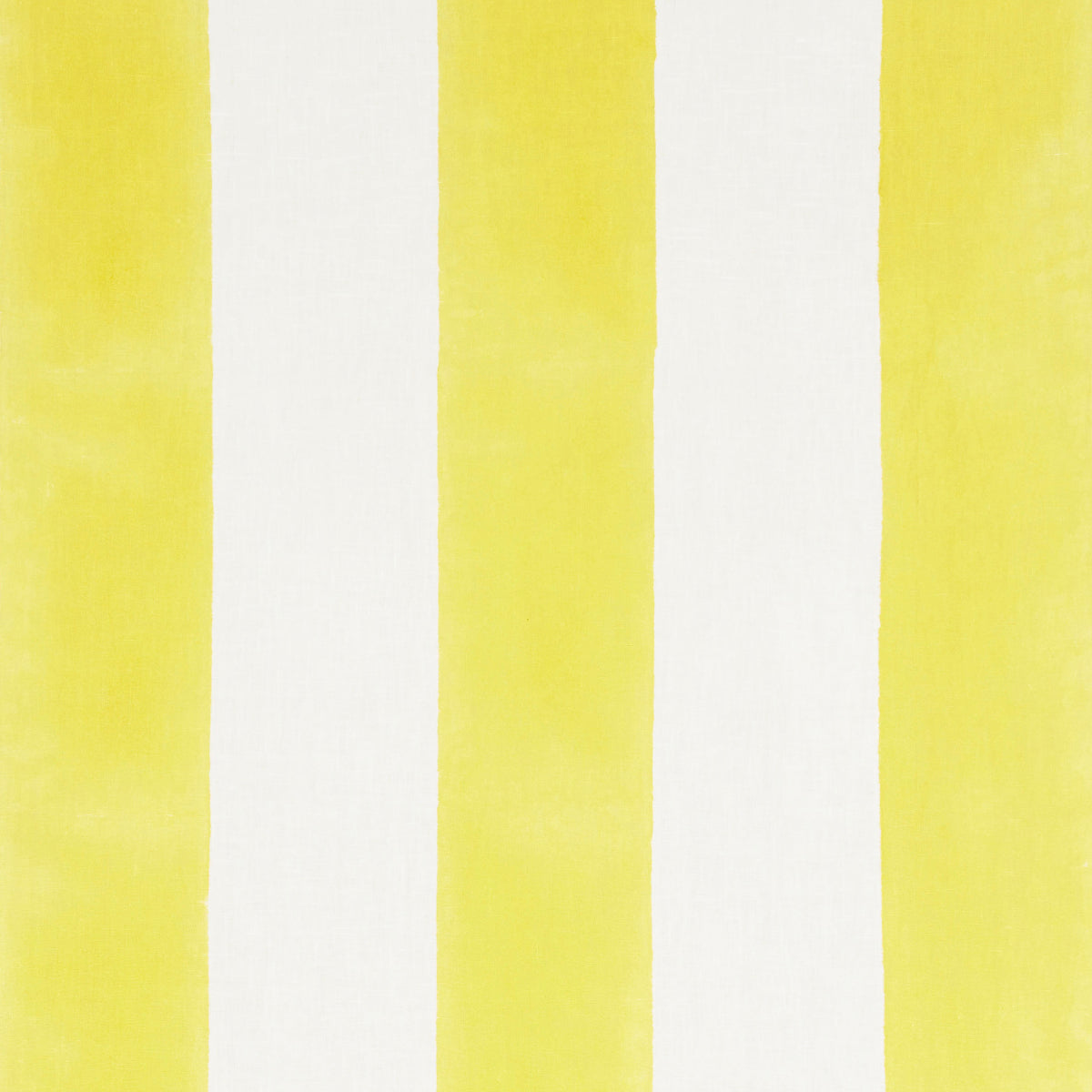 WIDE-HAND-BLOCK-STRIPE-YELLOW-SCHUMACHER-181812 - Schumacher Fabric