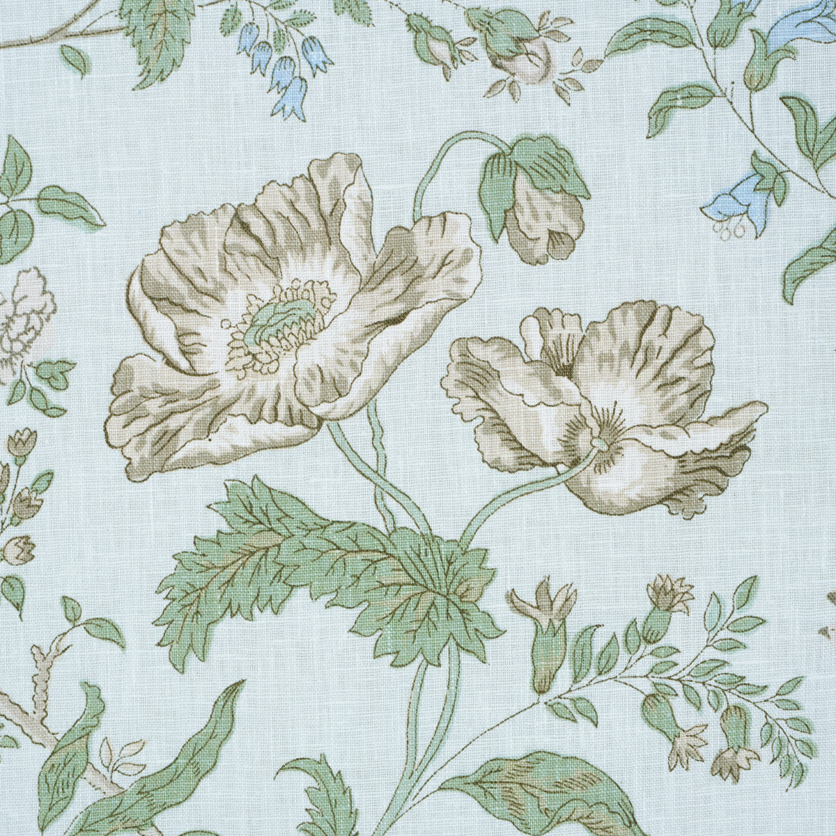 GISELLE-FLORAL-SKY-SCHUMACHER-181901 - Schumacher Tela