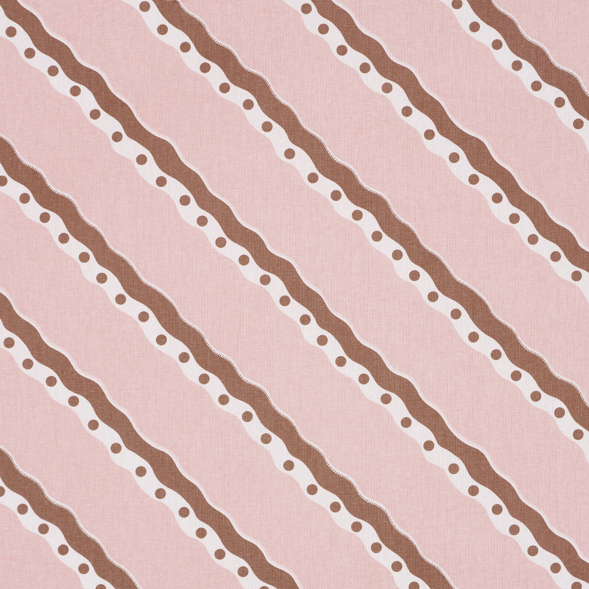 ROUSSEAU-STRIPE-COCOA-BLUSH-SCHUMACHER-181912 - Schumacher Tela