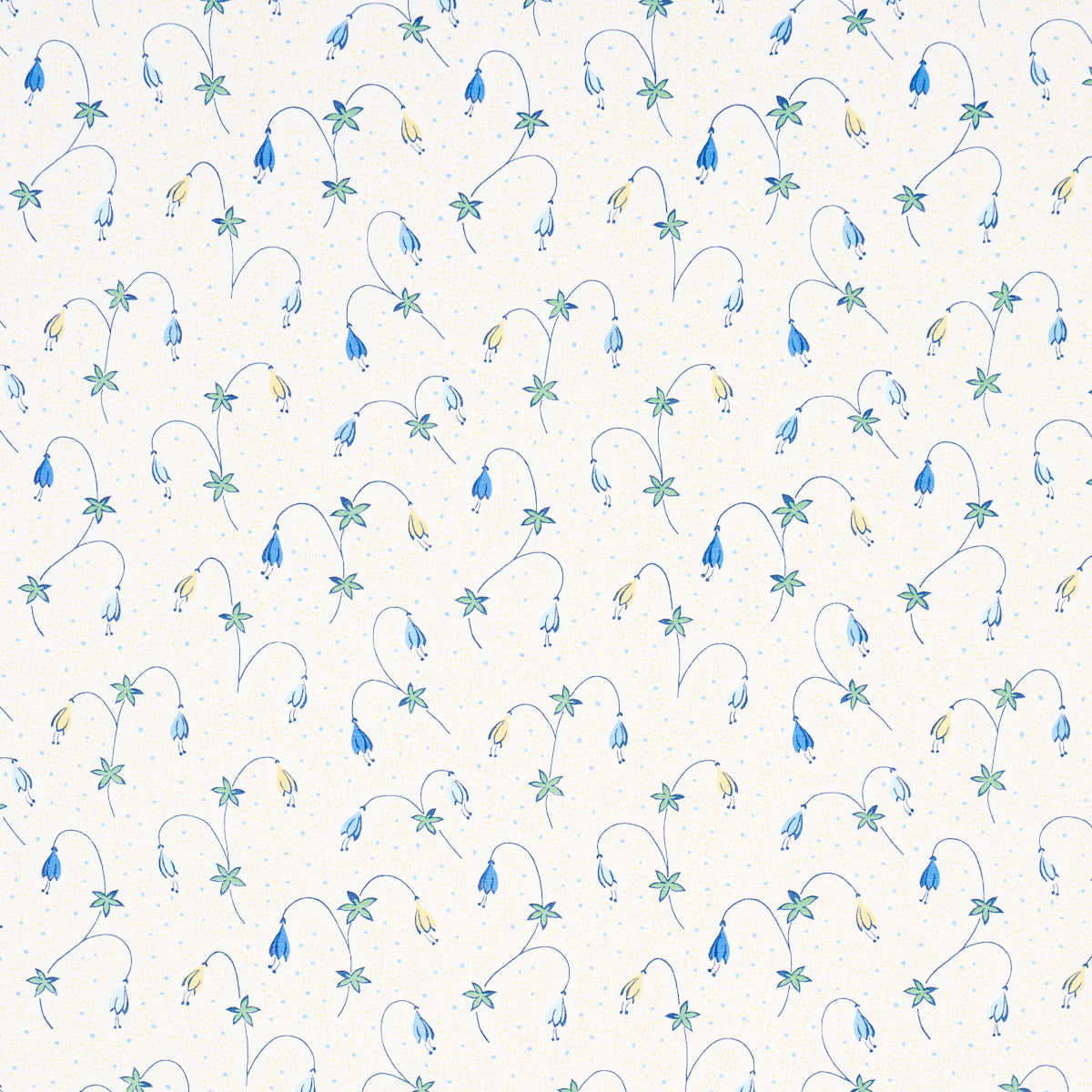 LOLLY-FLORAL-BLUES-SCHUMACHER-181931 - Schumacher Tela