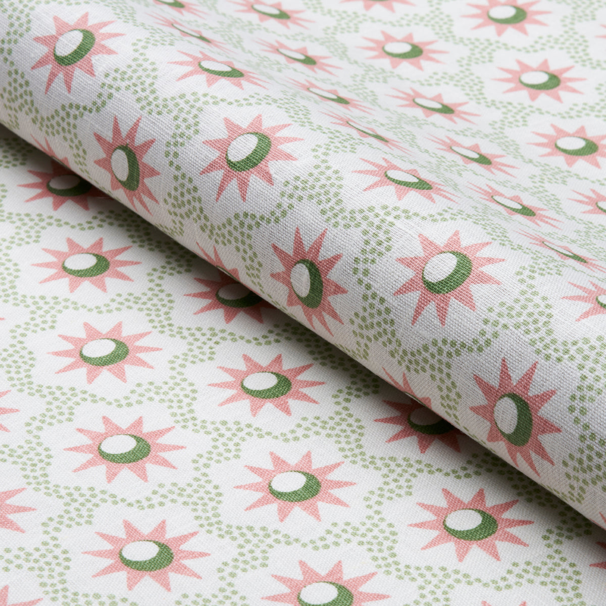 LUCIE-PINK-GREEN-SCHUMACHER-181940 - Schumacher Tela