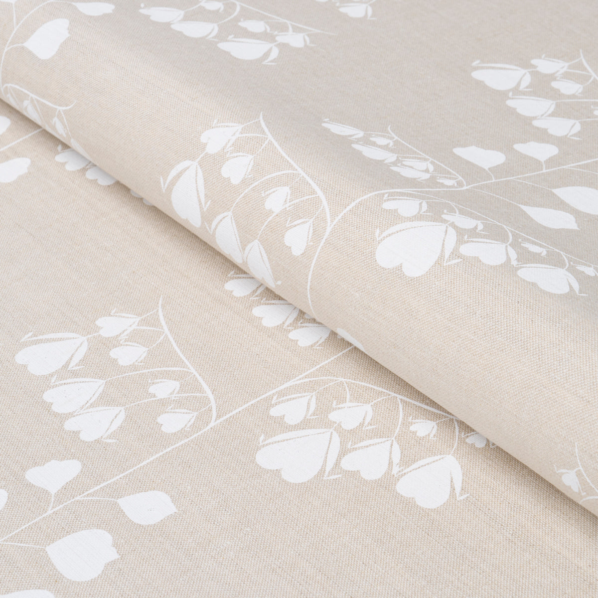 Bleeding Hearts - Neutral - Schumacher 181962 Fabric - Schumacher Fabric