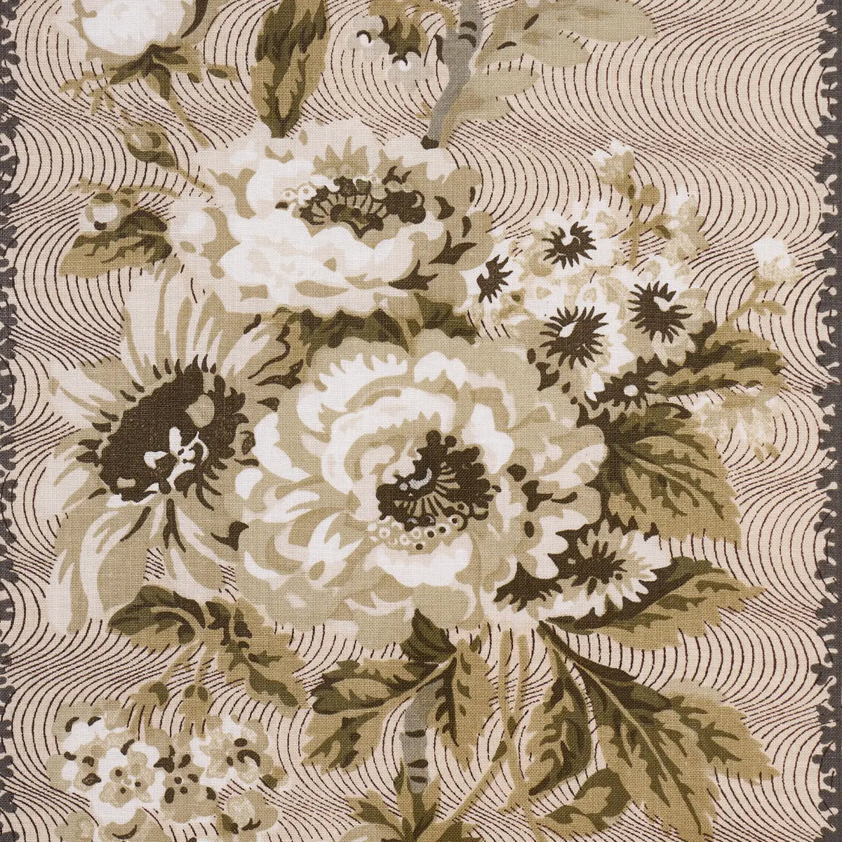 Elizabeth Chintz - Neutral- Schumacher 182041 Fabric