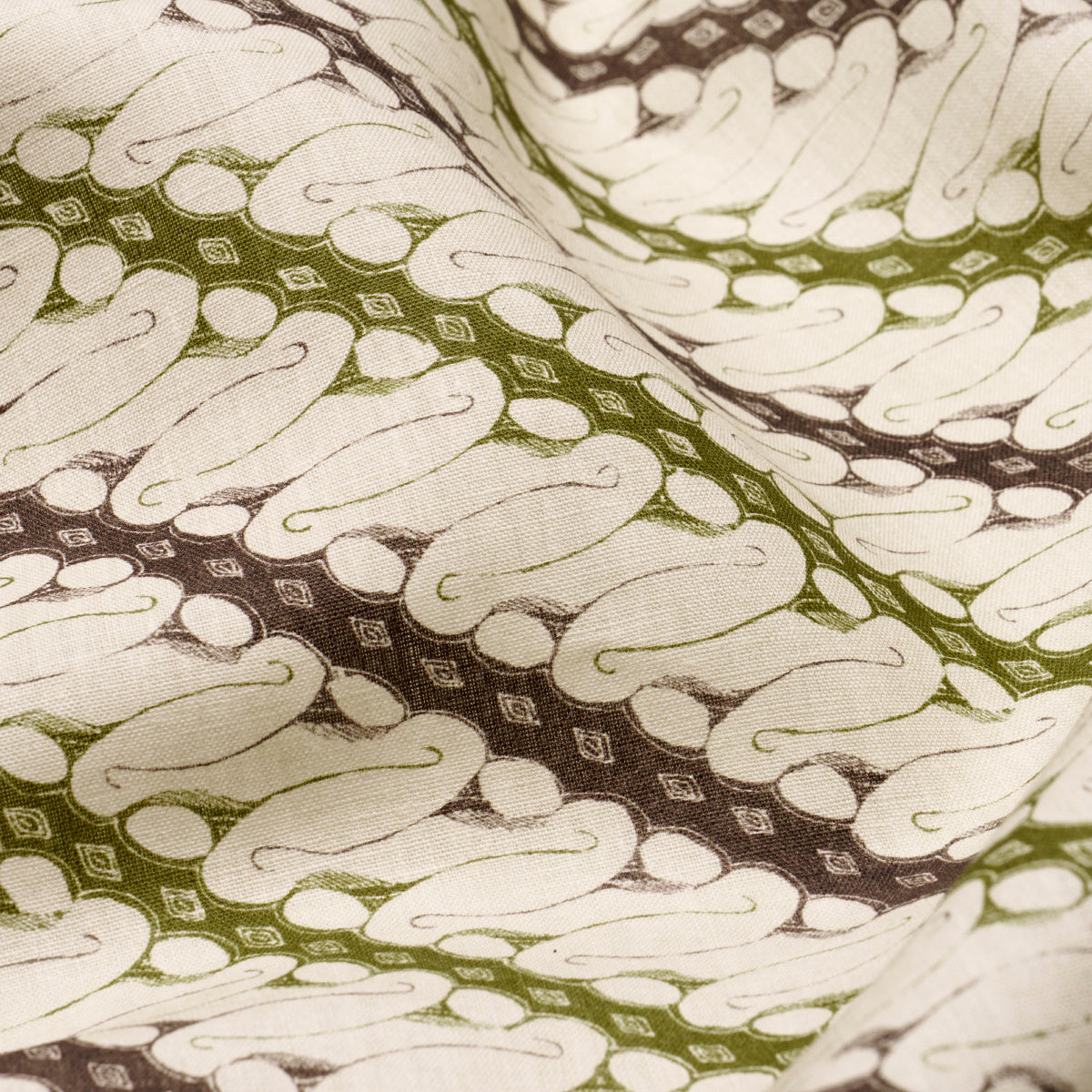 Ronnie - Green - Schumacher 182050 Fabric - Schumacher Fabric