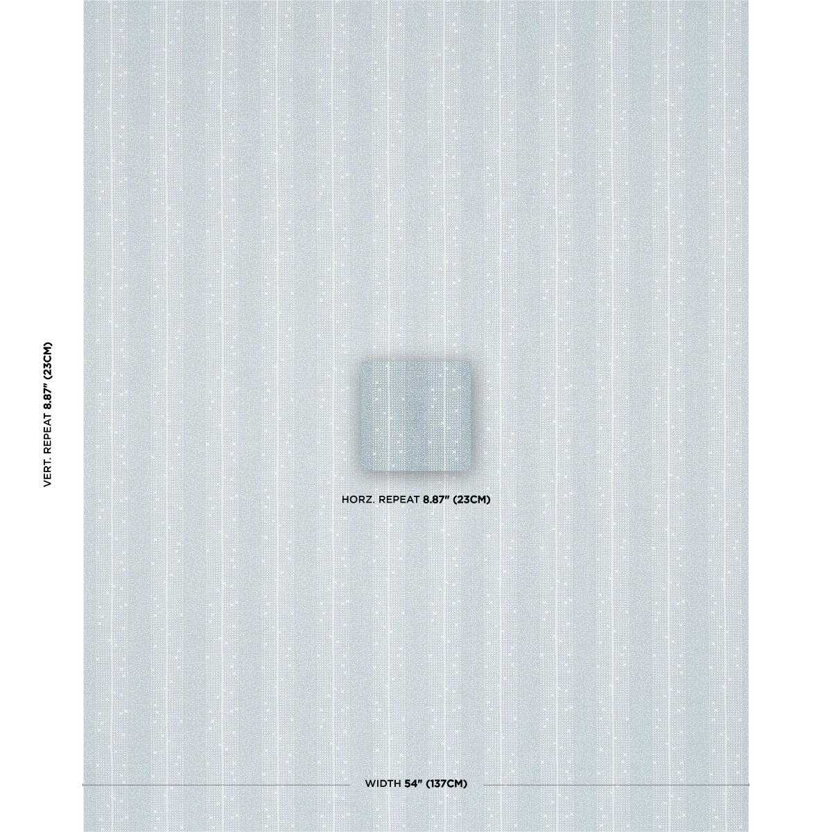 Stella Stripe - Blue - Schumacher 182112 Fabric - Schumacher Fabric