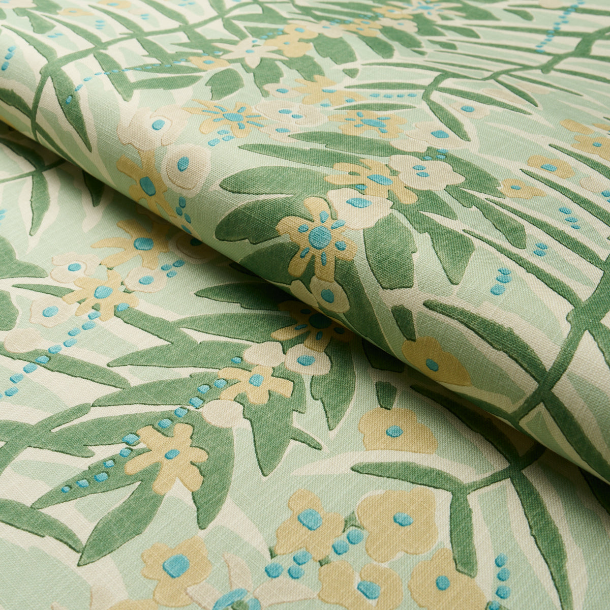 ASHBEE-BOTANICAL-AQUA-SCHUMACHER-182152 - Schumacher Tela