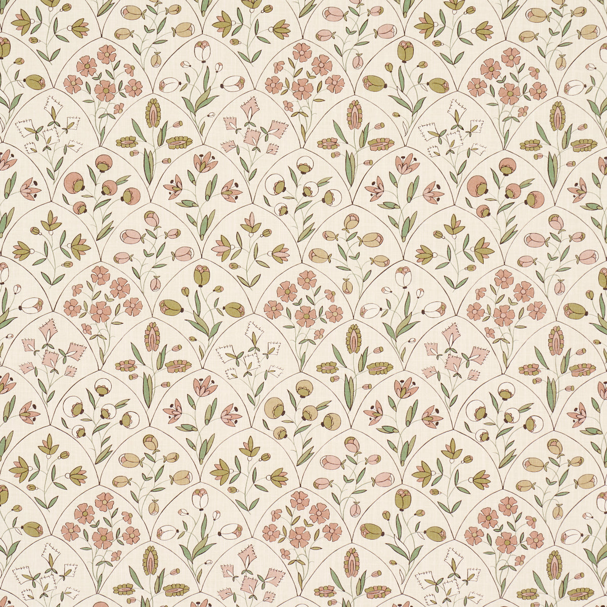 FRANCES-FLORAL-INDOOR-OUTDOOR-PETAL-SCHUMACHER-182162 - Schumacher Tela