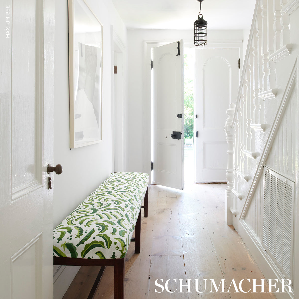 SUGAR-ANN-INDOOR-OUTDOOR-GREEN-SCHUMACHER-182210 - Schumacher Tela