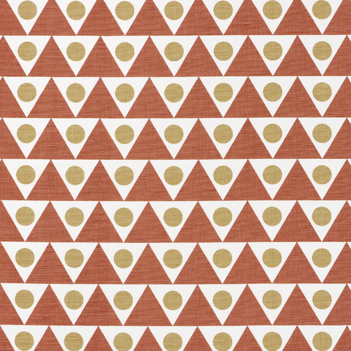 Pennant - Terracotta - Schumacher 182222 Fabric - Schumacher Fabric