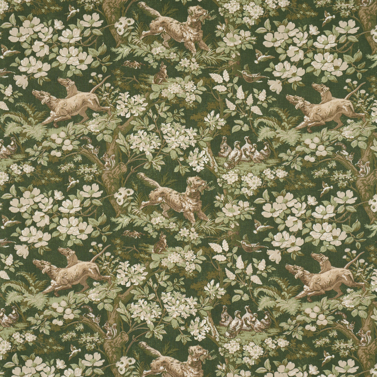 HOUND-MEADOW-FOREST-SCHUMACHER-182261 - Schumacher Tela