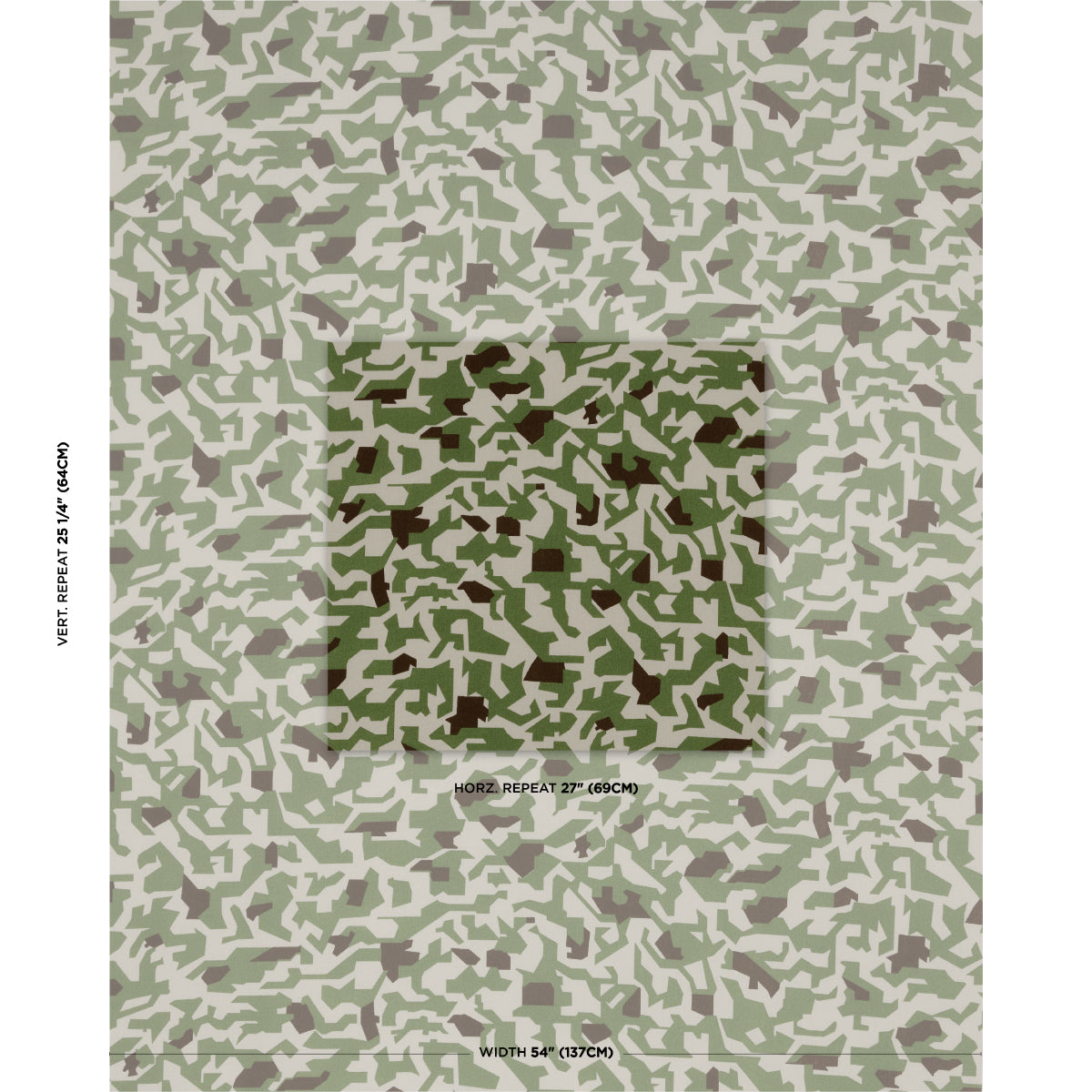 TORREY-CAMO-INDOOR-OUTDOOR-FOREST-SCHUMACHER-182350 - Schumacher Tela