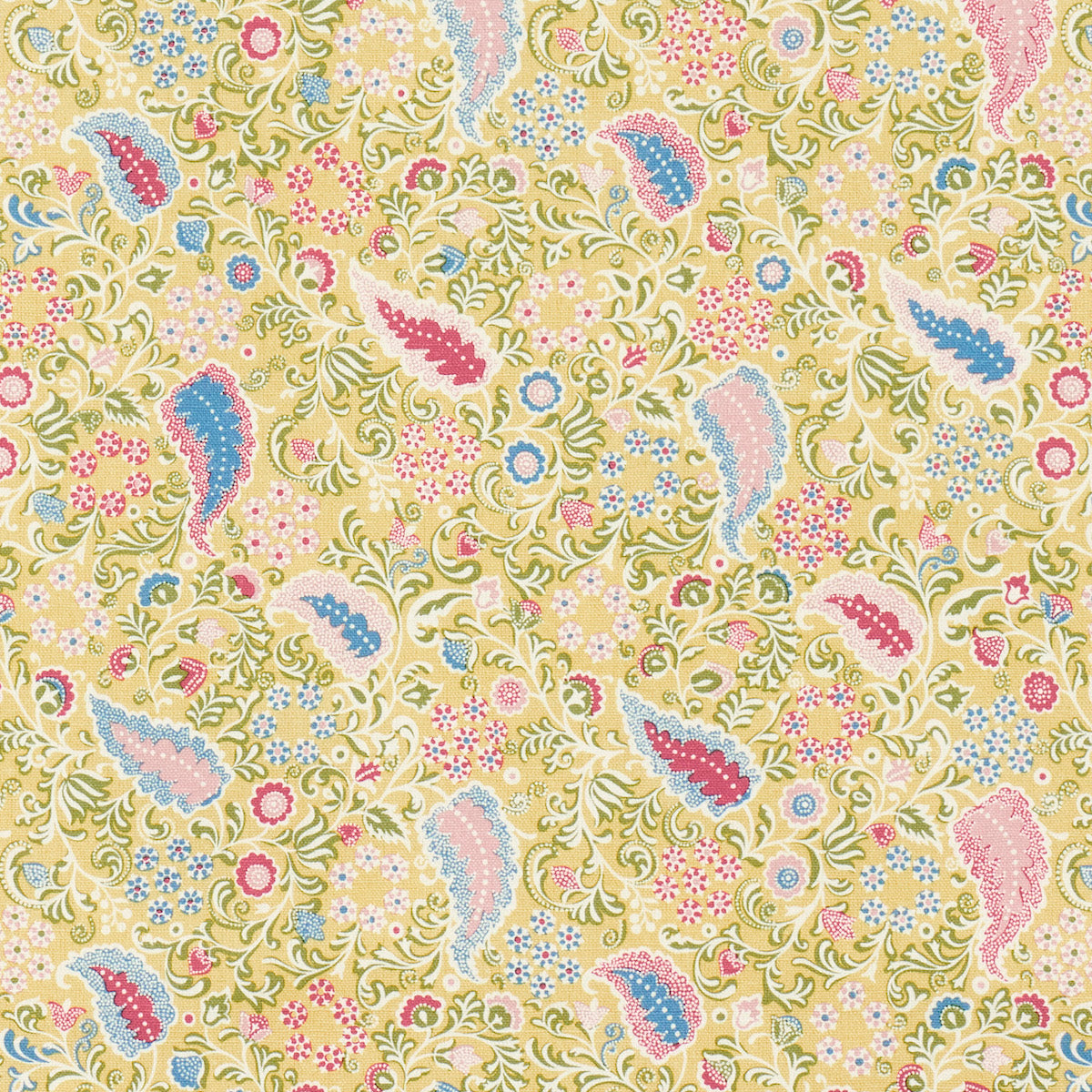PEGGY-PAISLEY-LEMONADE-SCHUMACHER-182431 - Schumacher Tela