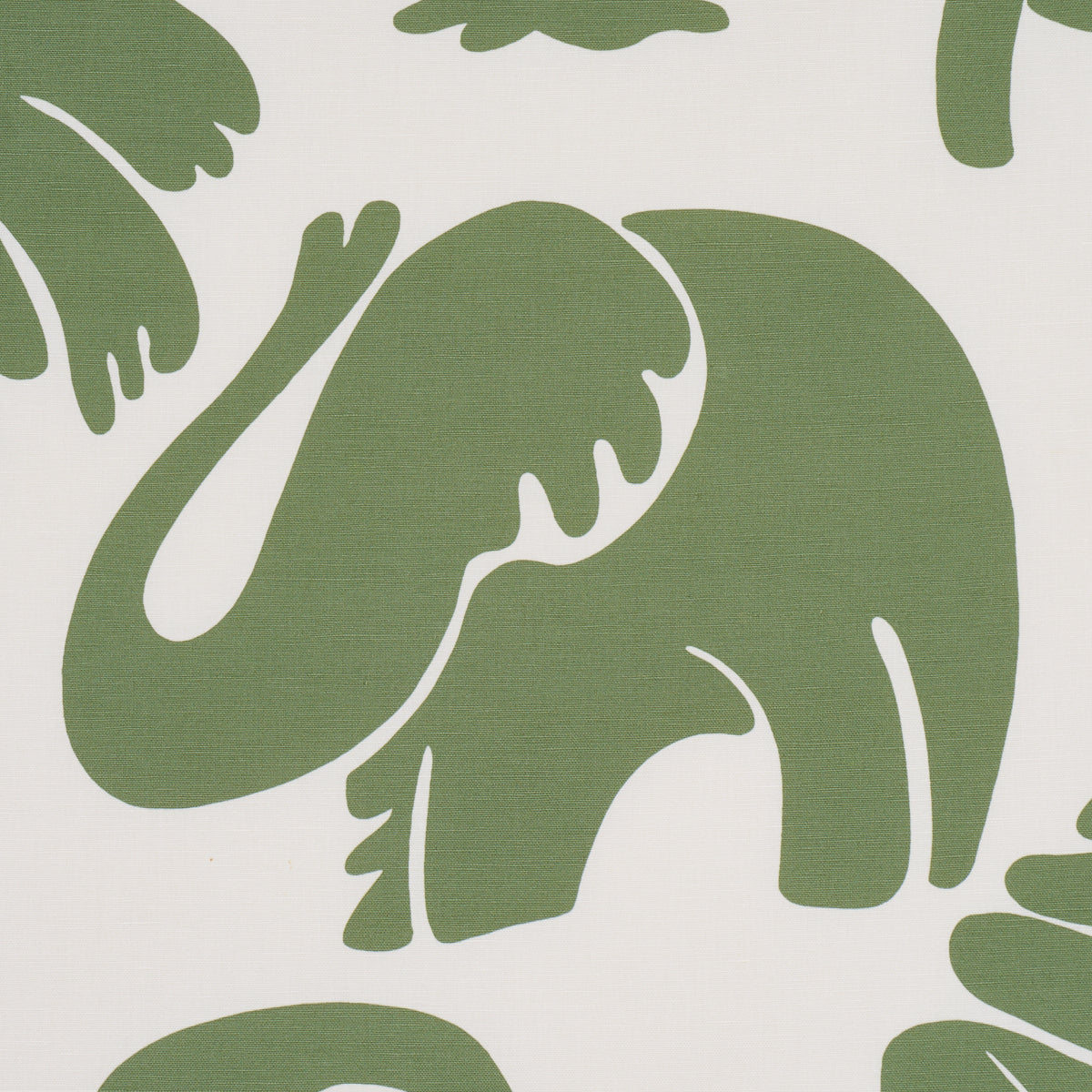 Call Of The Jungle - Forest Green - Schumacher 182490 Fabric - Schumacher Fabric