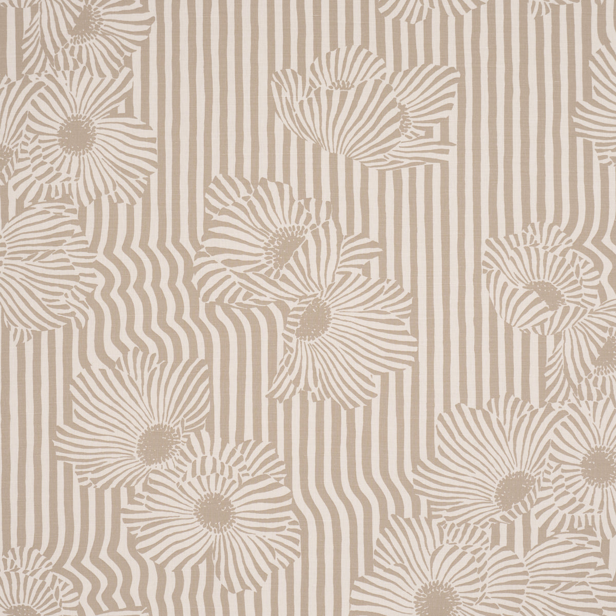 Chaney Floral - Sand - Schumacher 182541 Fabric - Schumacher Fabric