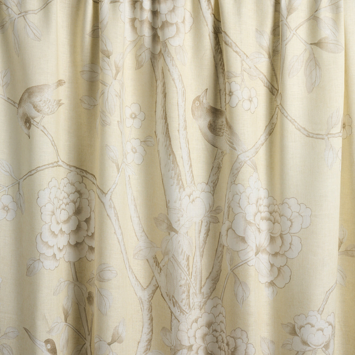 Chinois Palais - Butter - Schumacher 182561 Fabric - Schumacher Fabric