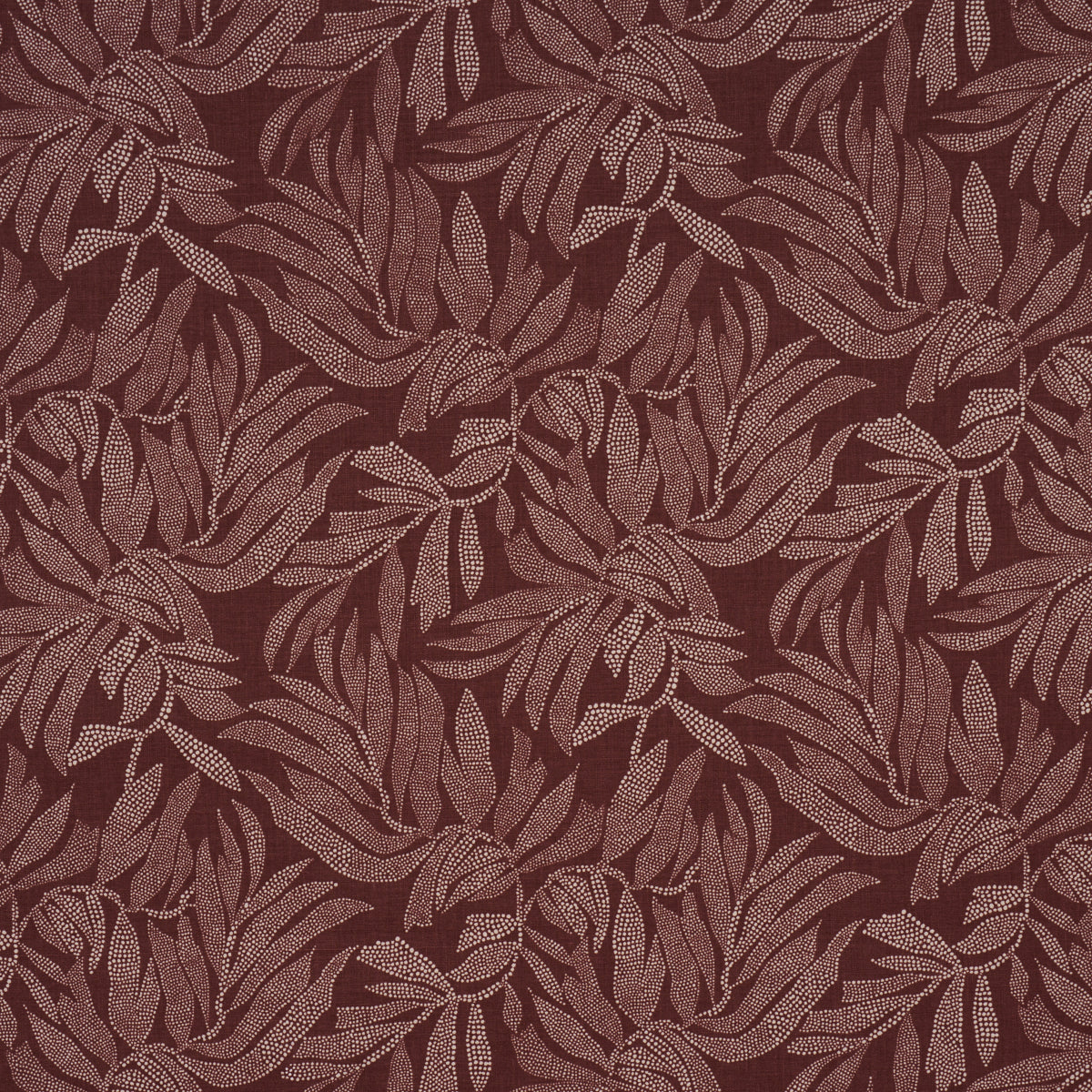 TAYRONA-PALM-MOSAIC-CAYENNE-LATTE-SCHUMACHER-182590 - Schumacher Tela
