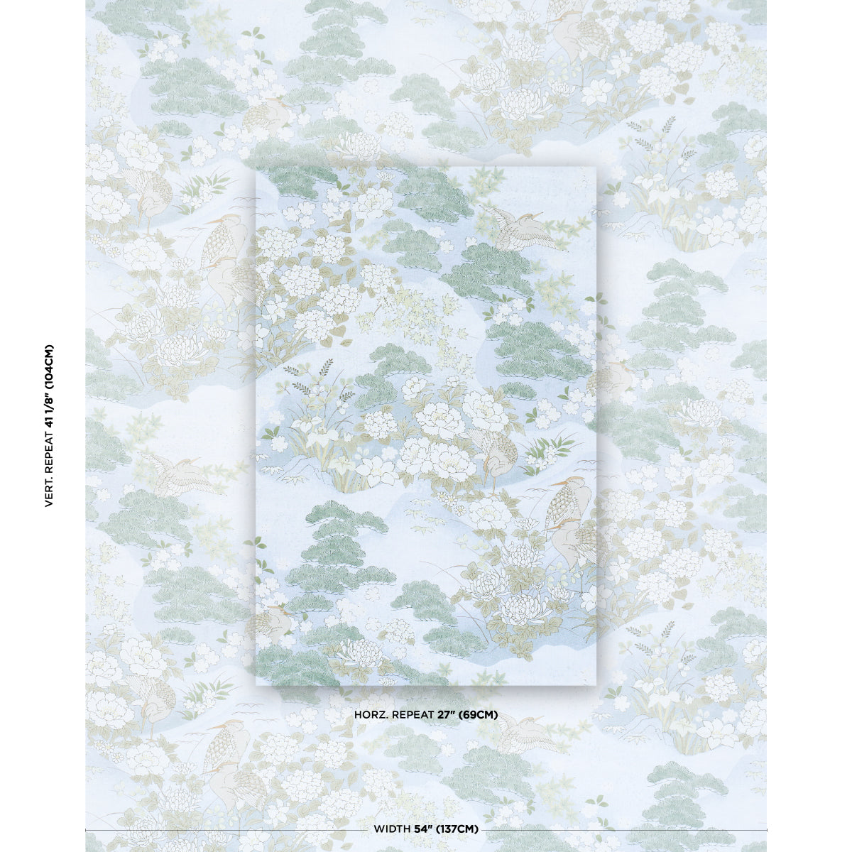 Golden Hills - Sky - Schumacher 182870 Fabric - Schumacher Fabric
