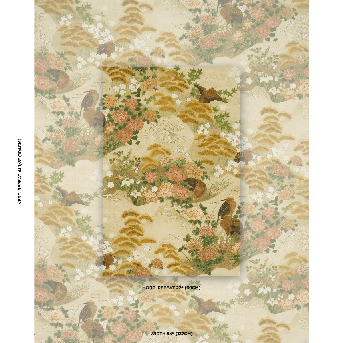GOLDEN-HILLS-NEUTRAL-SCHUMACHER-182871 - Schumacher Fabric