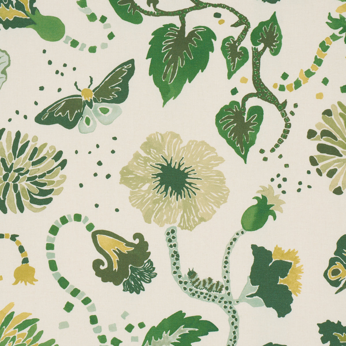 Gloriette - Green - Schumacher 182881 Fabric - Schumacher Fabric