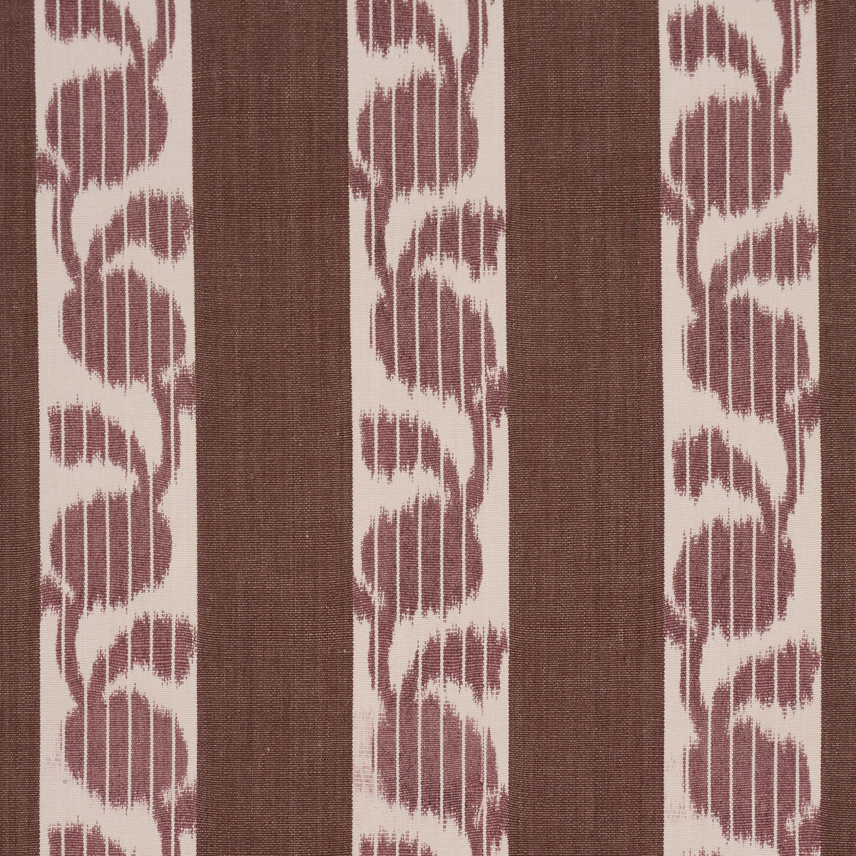 Priya Warp Print - Bordeaux - Schumacher 182920 Fabric - Schumacher Fabric