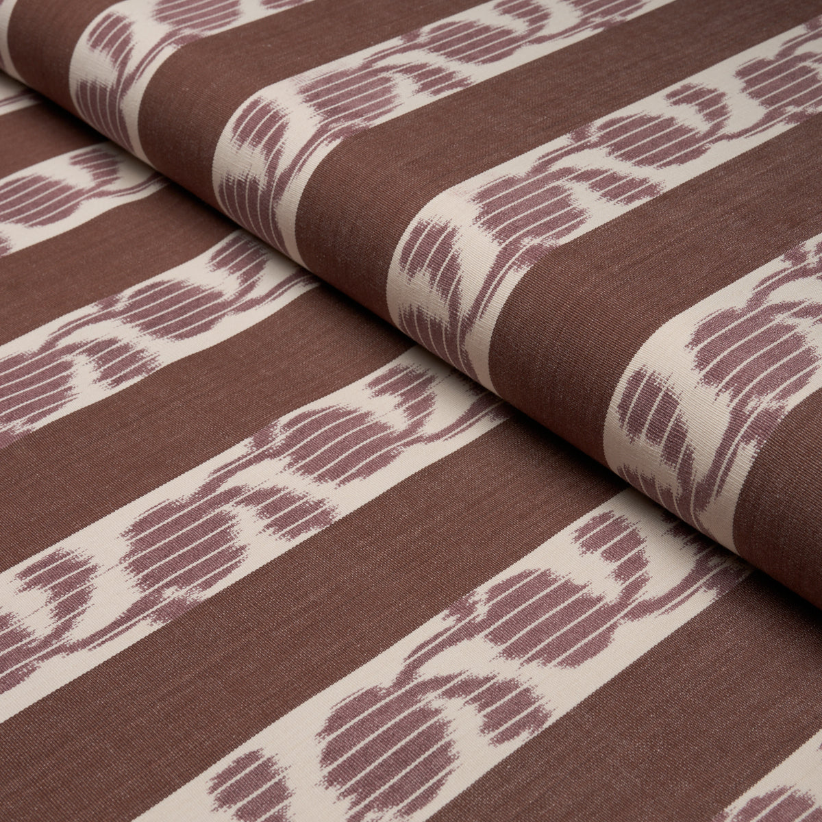 Priya Warp Print - Bordeaux - Schumacher 182920 Fabric - Schumacher Fabric