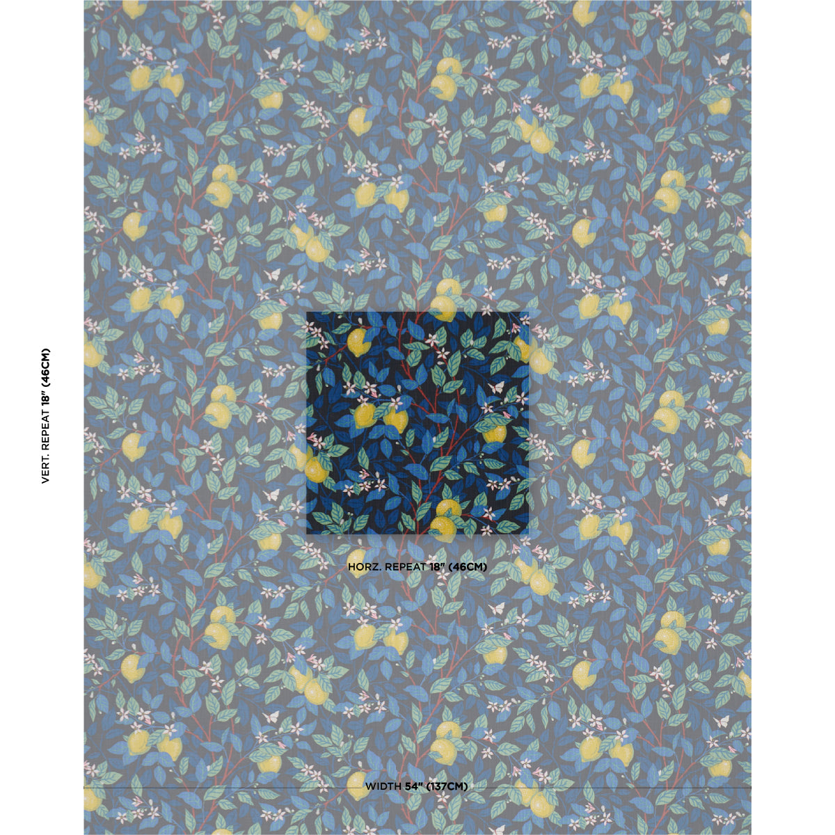 CITRONTRD-SPRUCE-AND-BLUE-SCHUMACHER-182952 - Schumacher Fabric