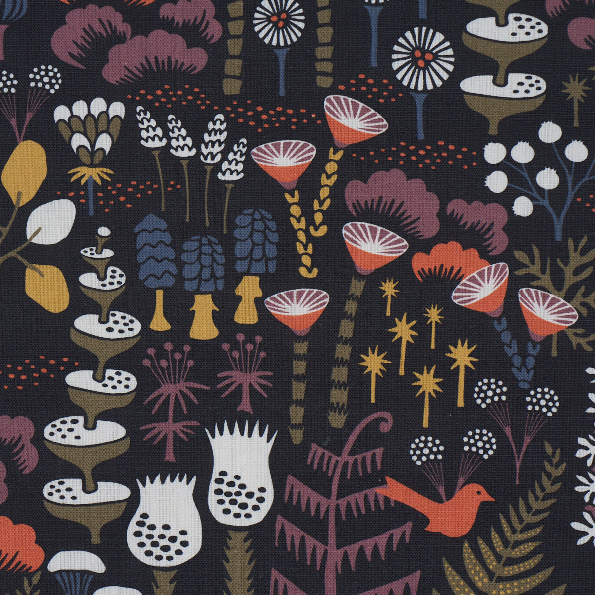 HOPPMOSSE-MIDNIGHT-SCHUMACHER-183000 - Schumacher Fabric