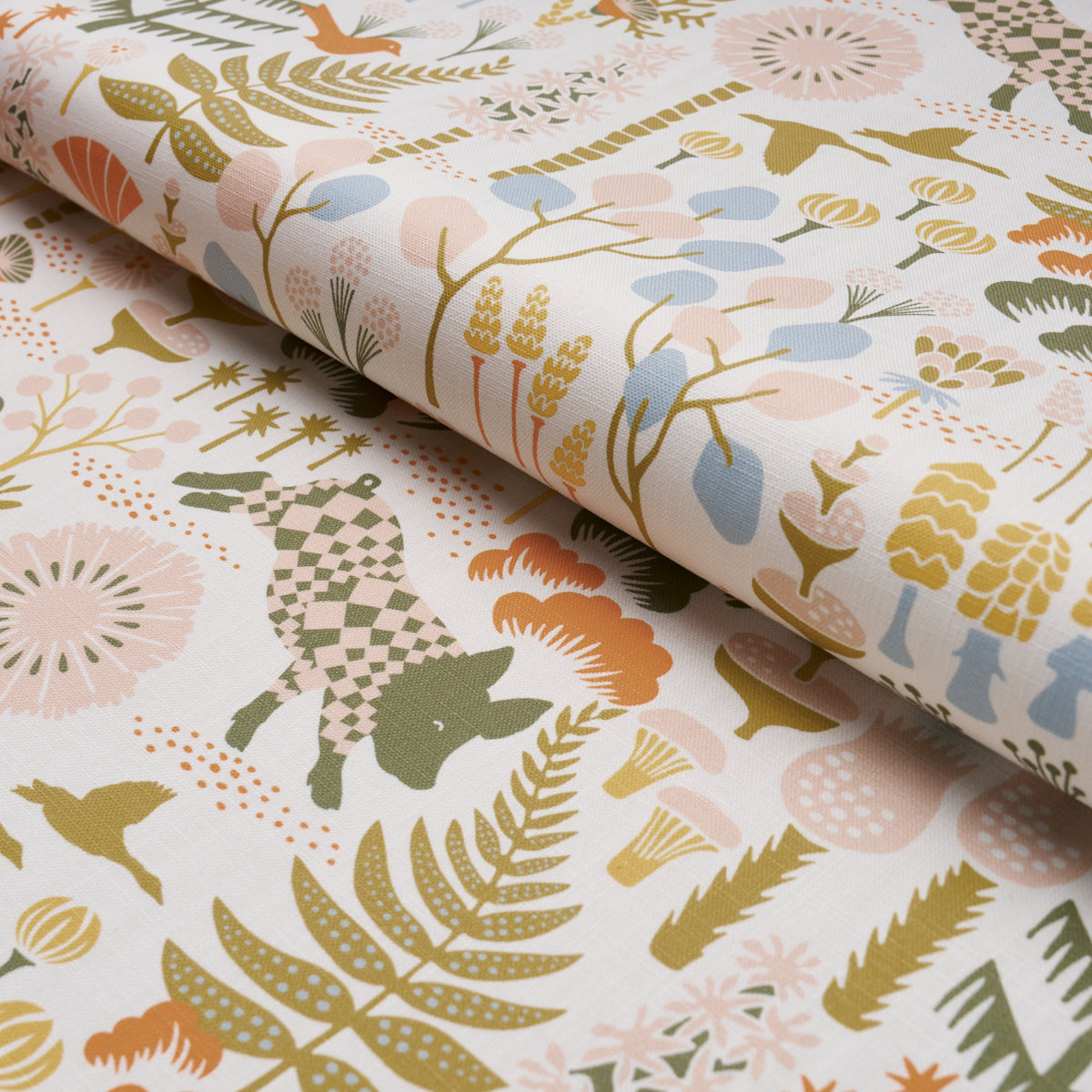 HOPPMOSSE-IVORY-AND-MULTI-SCHUMACHER-183001 - Schumacher Fabric