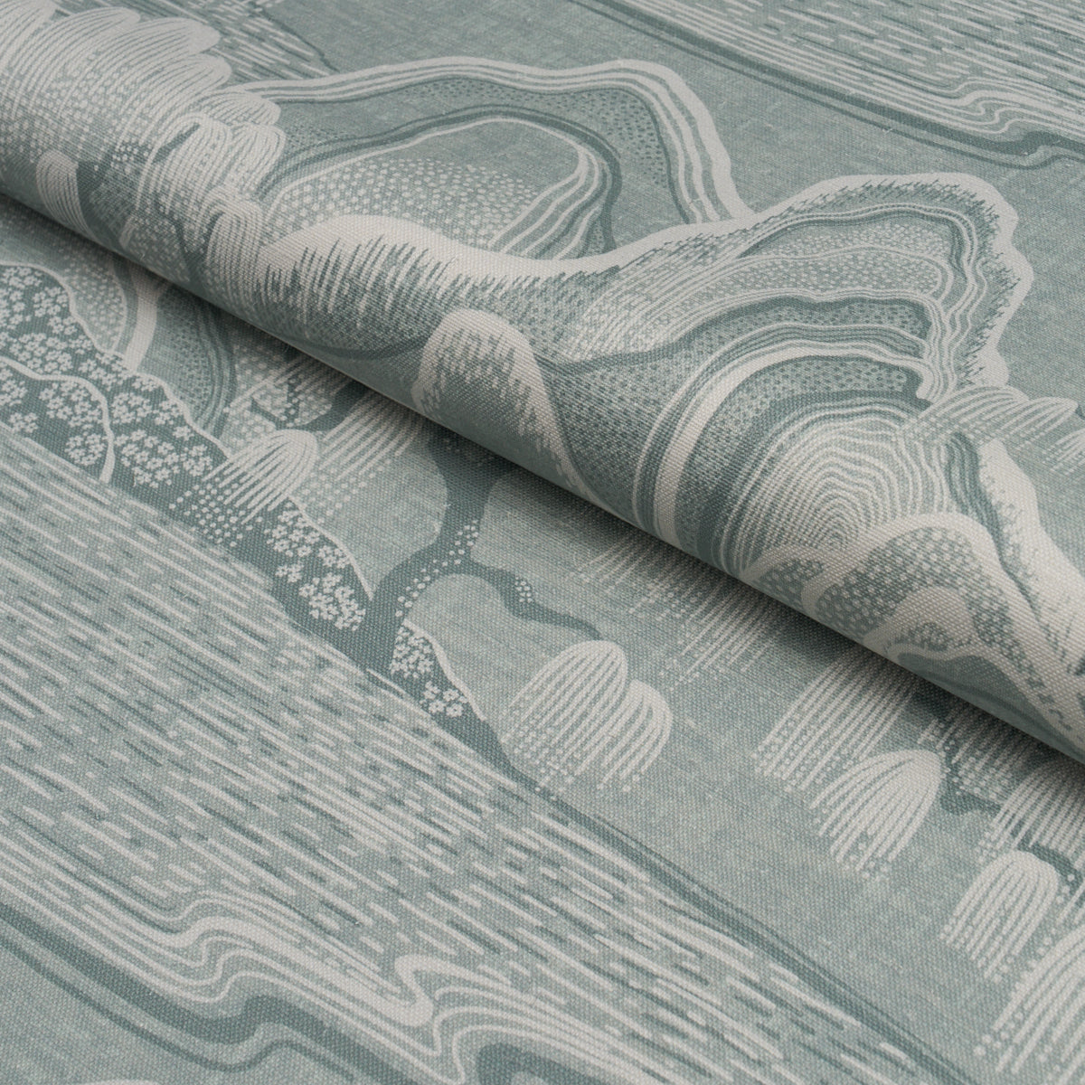 INDIGO-GARDEN-MINERAL-SCHUMACHER-183010 - Schumacher Fabric