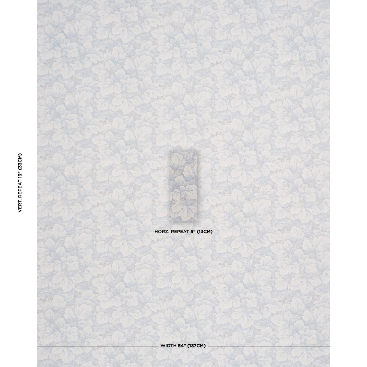 WALDEMAR-SOFT-BLUE-SCHUMACHER-183041 - Schumacher Fabric