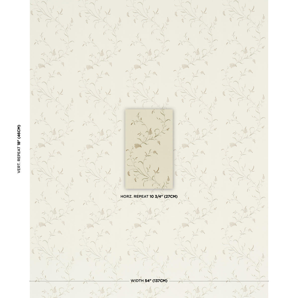 Winding Wheat - Green - Schumacher 183201 Fabric - Schumacher Fabric