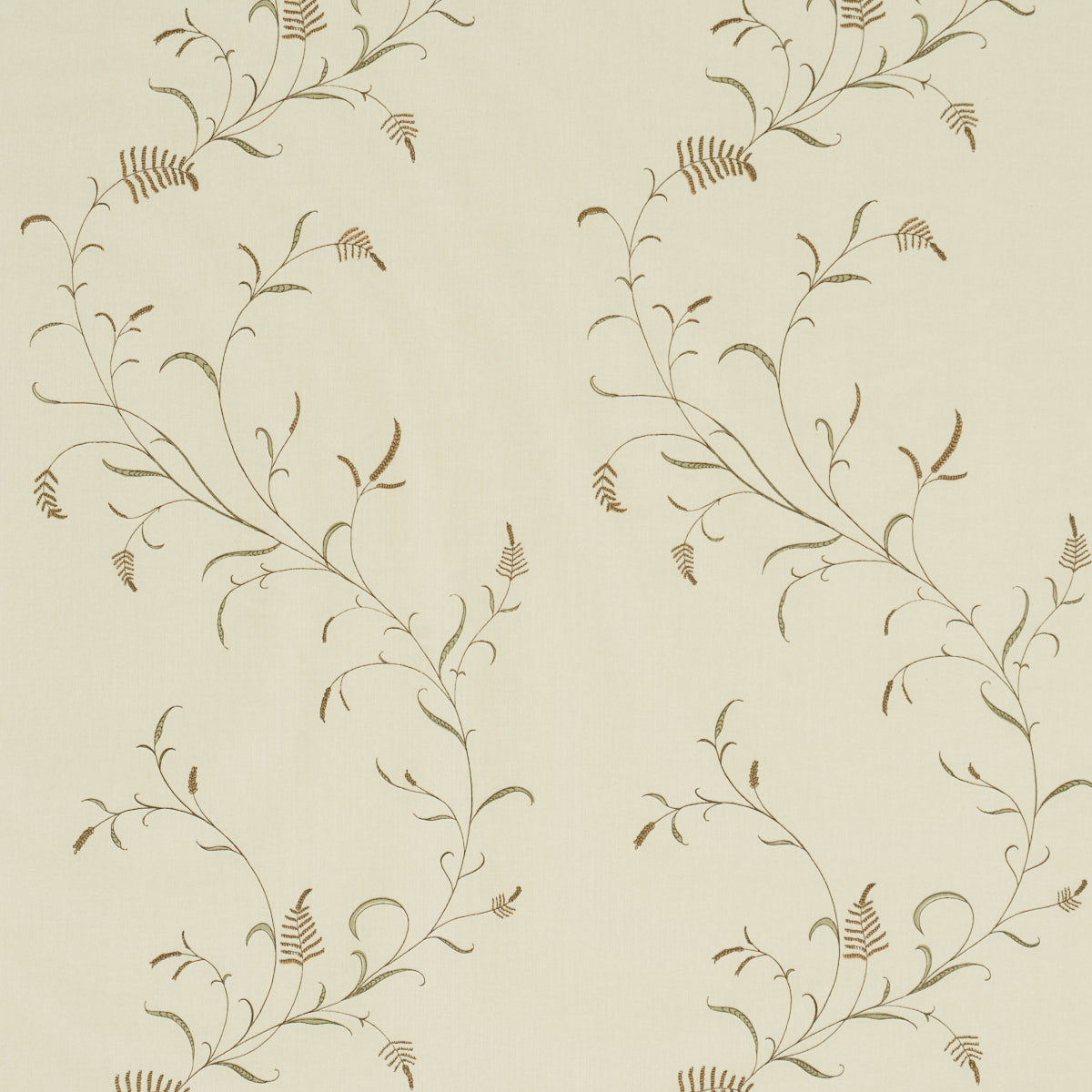 Winding Wheat - Green - Schumacher 183201 Fabric - Schumacher Fabric