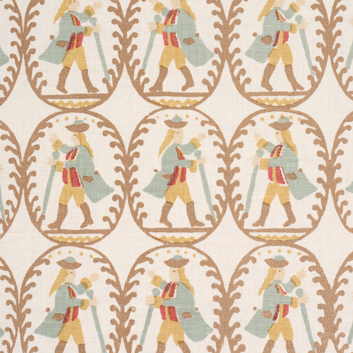 Country Gentleman - Neutral - Schumacher 183211 Fabric - Schumacher Fabric