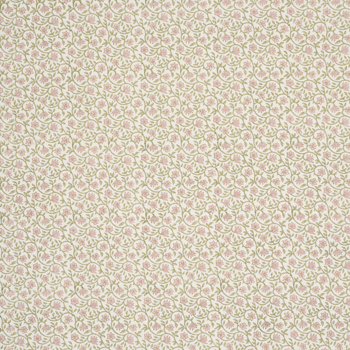 Malaya Hand-Block Print - Petal - Schumacher 183251 Fabric