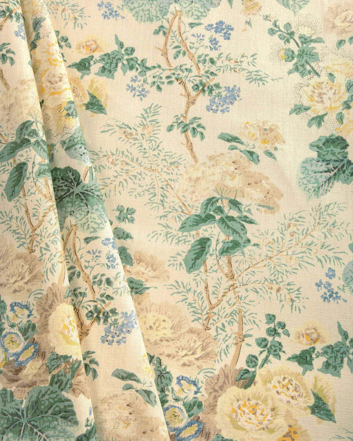 Althea Linen Pr - Citron - Lee Jofa Tela