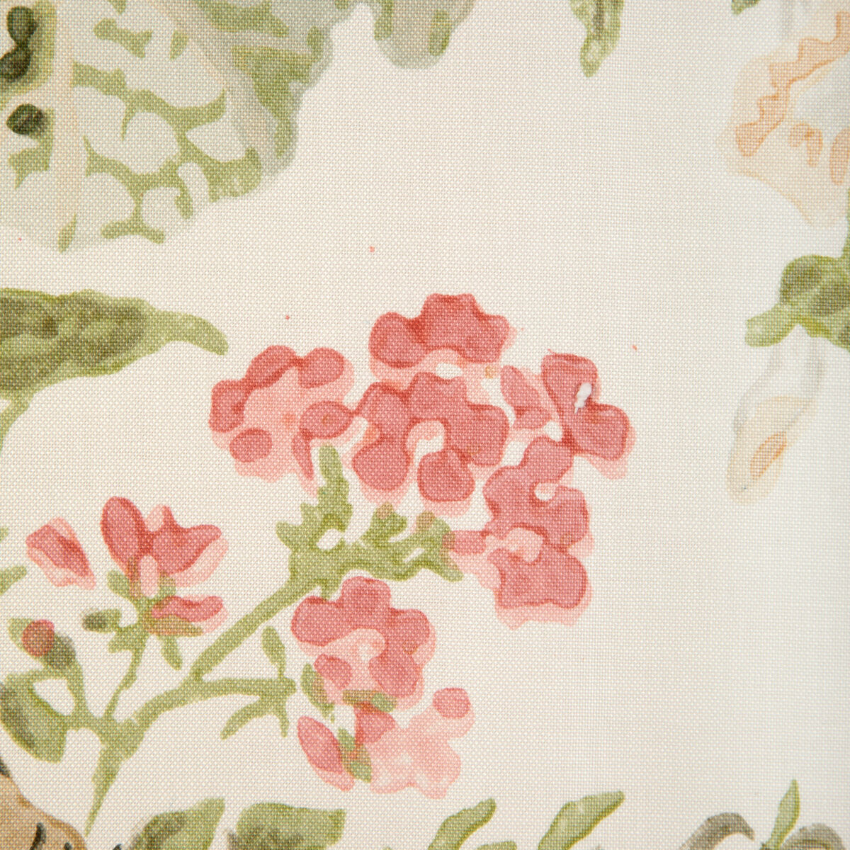 Hollyhock Hdb - Apricot/Moss - Lee Jofa Fabric