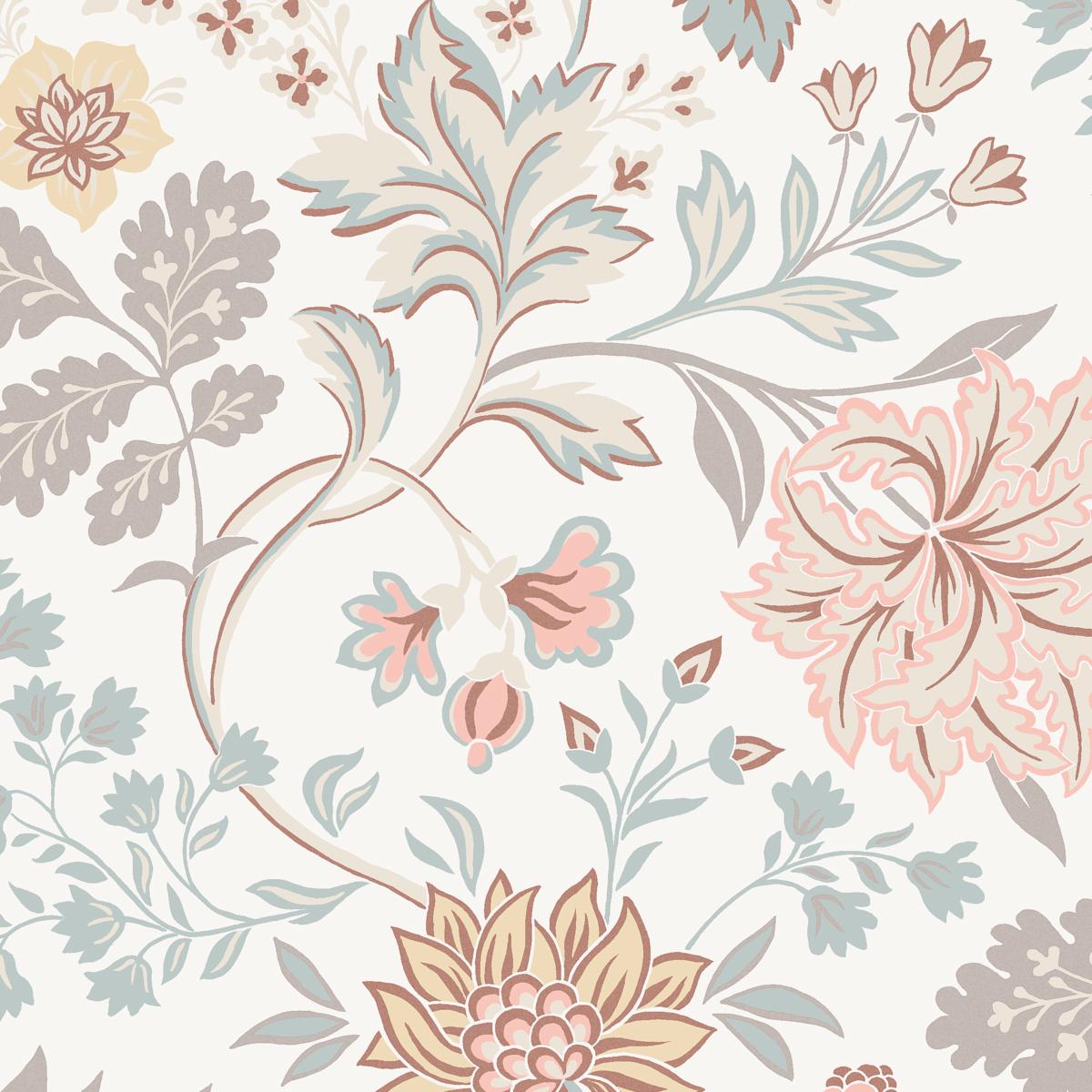 Alicia - Sage - Schumacher 2006 Wallcovering - Schumacher Wallpaper