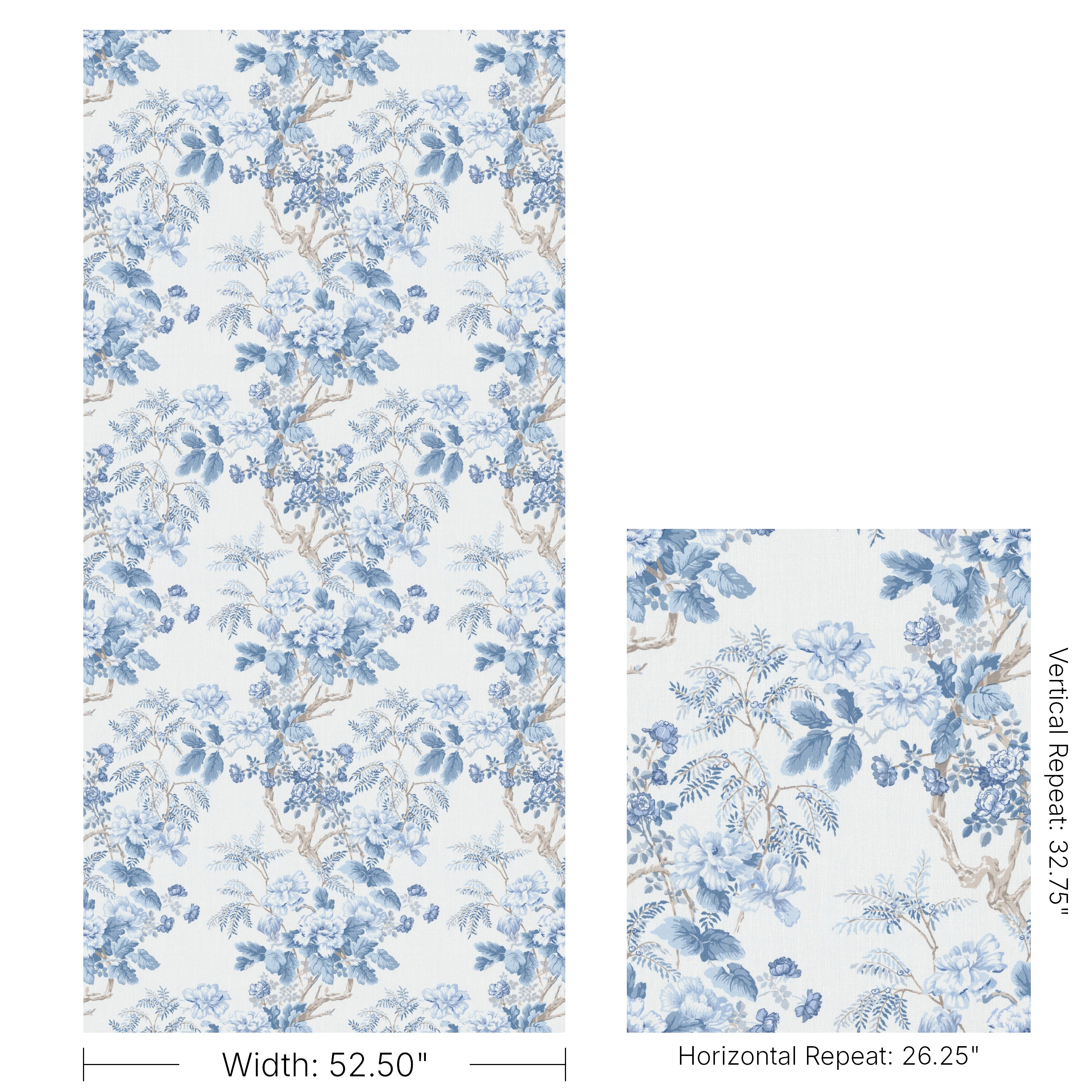 Chinese Peony - Horizon - Lee Jofa Fabric