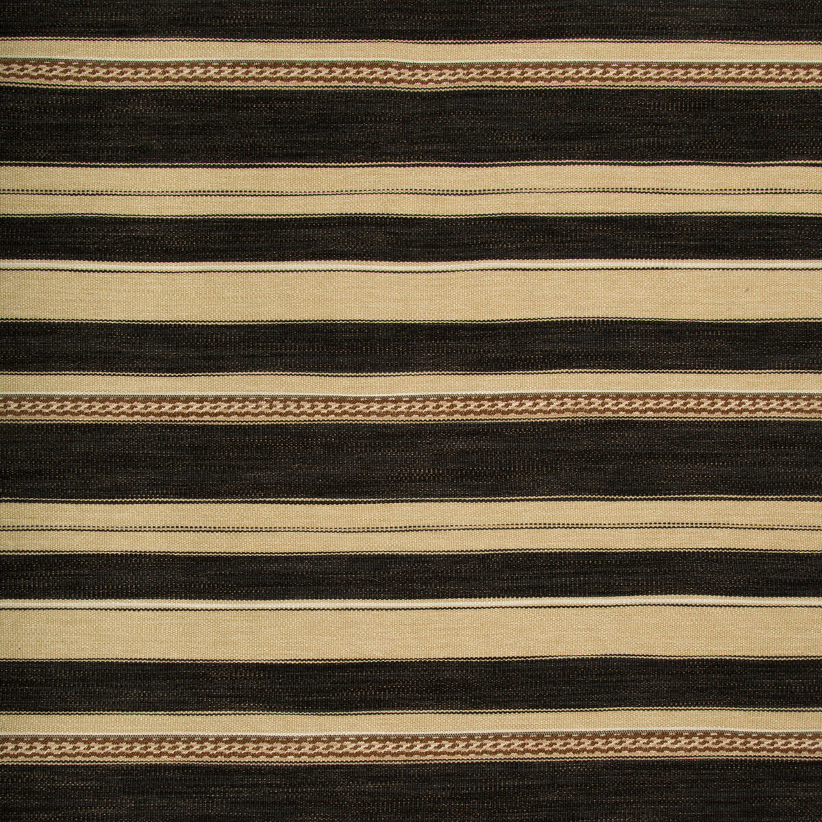 Entoto Stripe - Ebony/Cocoa - Lee Jofa Fabric