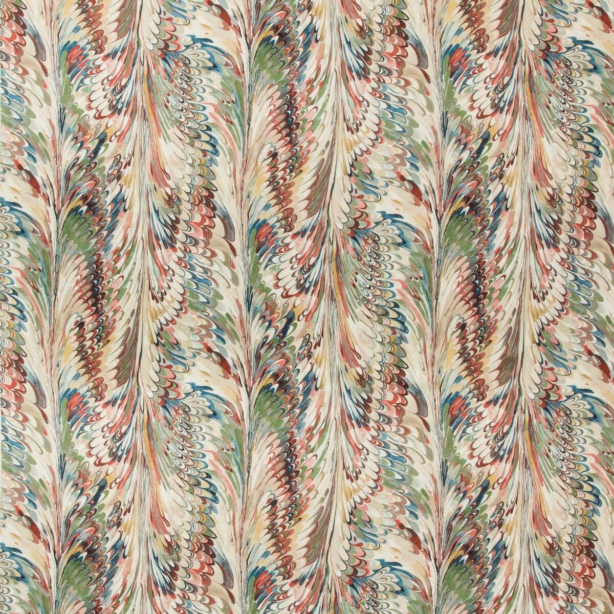 Taplow Print - Spice/Leaf - Lee Jofa Fabric